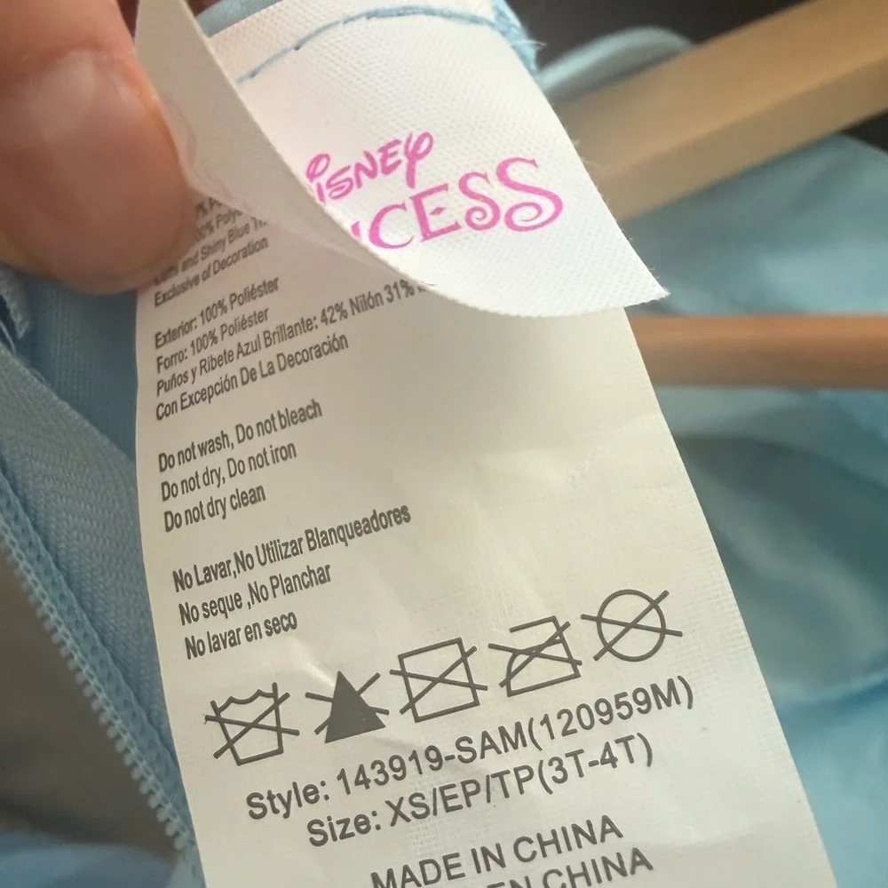 Cinderella Dress Costume for Kids - Picture 3 of 3